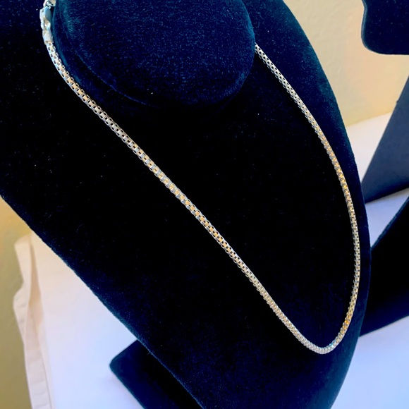925 Silver Italy Box Chain - Picture 2 of 10